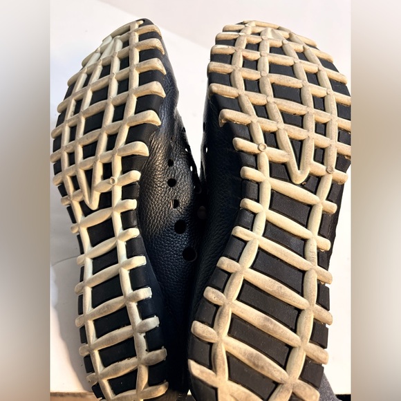 Litfoot Black Leather women’s Oxford lace up casual Shoes - Picture 7 of 7